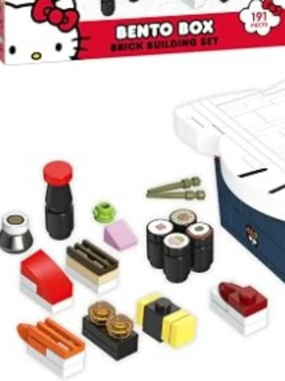 BRICKCRAFT Hello Kitty Bento Box Building Set